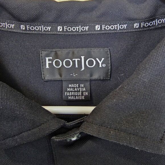 Foot Joy FJ Golf Polo Shirt Men’s No Course Logo Size Large EUC - Picture 3 of 7